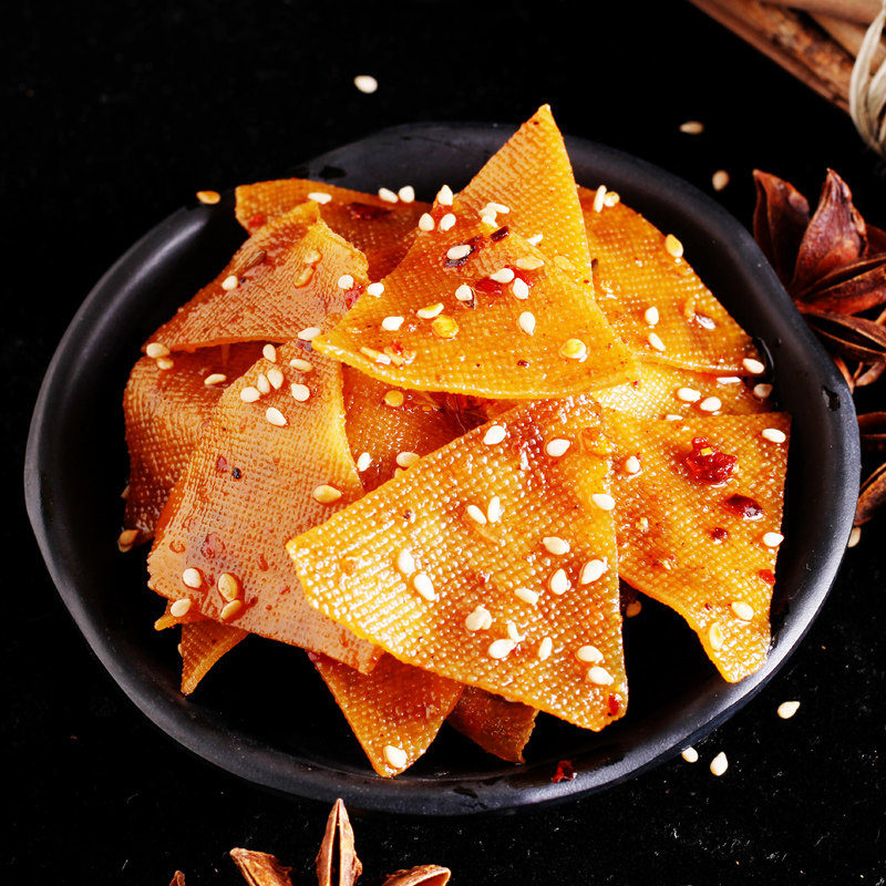 湖南豆干酱香百叶片特产手工卤味自制豆腐干小吃辣条豆皮零食50优惠券