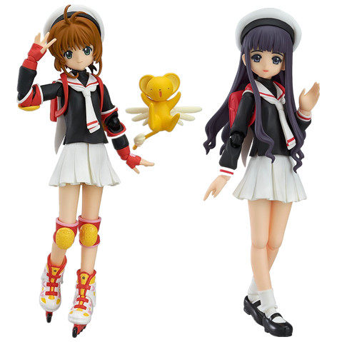 maxf figma 魔卡少女樱 木之本樱 大道寺知世 制服ver. 手办日版