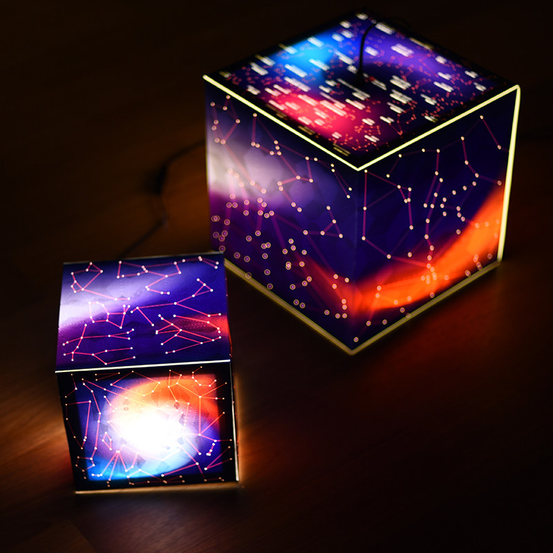 uniqcube mini创意台灯 星座灯吊灯卧室书桌