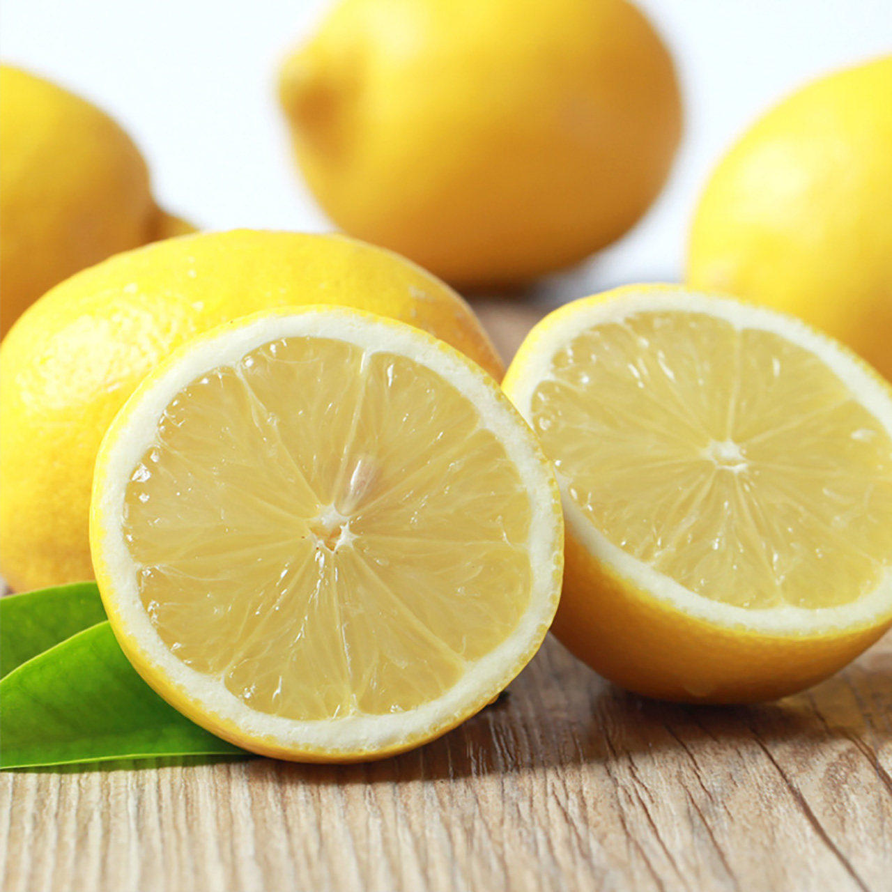 正宗四川安岳新鲜黄柠檬皮薄多汁现摘现发二三级精品中小果泡茶喝