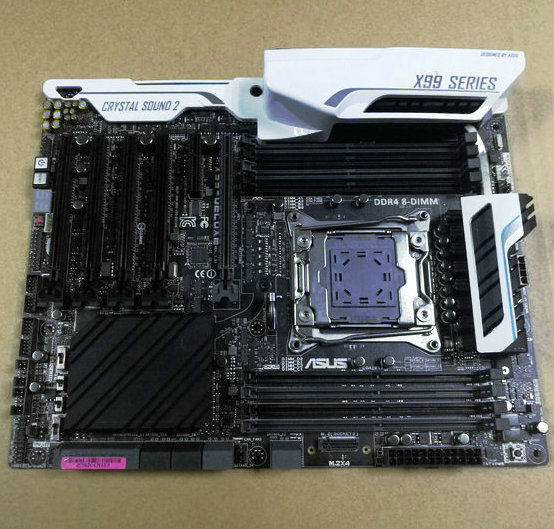 特价杜蕾斯橙色_asus/华硕 x99-deluxe杜蕾斯x99主板2011-v3接口支持
