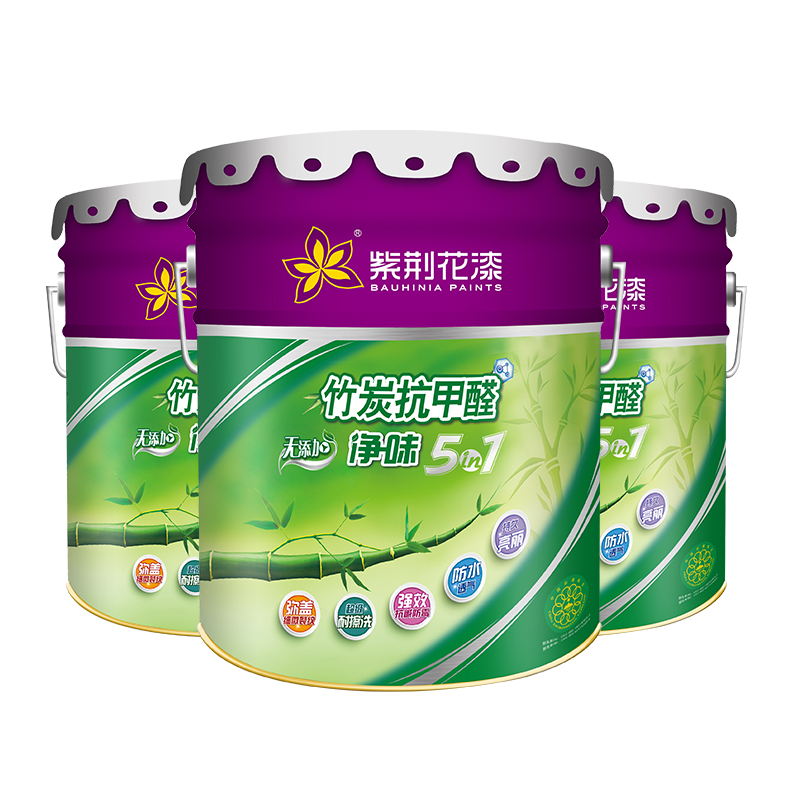 紫荆花竹炭抗甲醛彩色漆e37-00-18l_紫荆花漆墙面漆_太平洋家居网产品