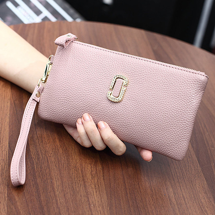 真皮手拿包女2017新款个性时尚手抓包韩版大容量女士小手包潮包