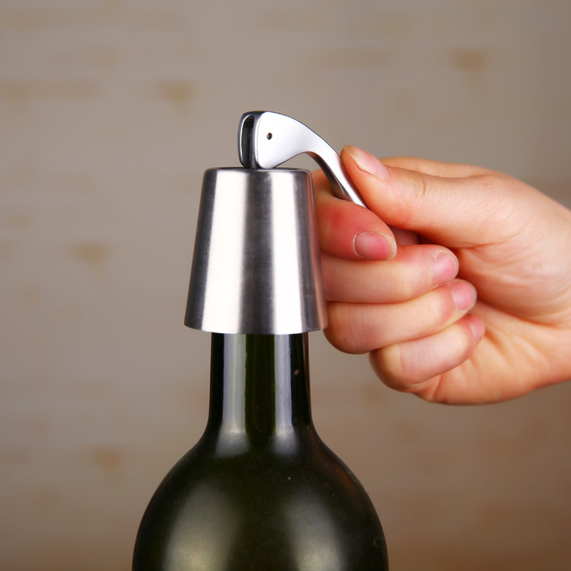 不锈钢红酒塞抽真空瓶塞不锈钢葡萄酒瓶塞红酒塞子酒瓶塞酒具用品