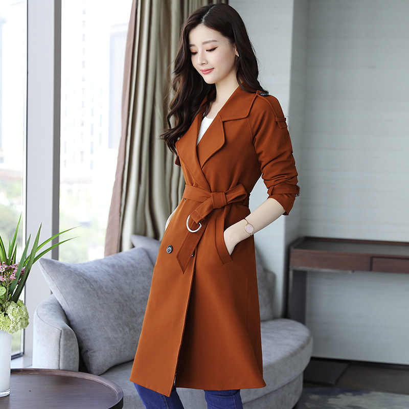 原来穿风衣的女人如此洒脱!