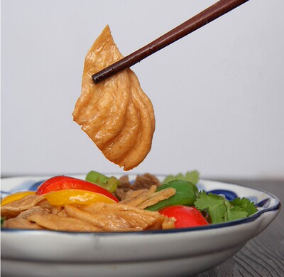 腐竹城头兔耳豆筋豆管蛋白肉 农家自制豆制品干货250g装5斤包邮