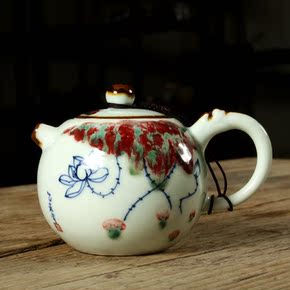 釉里红茶具套装