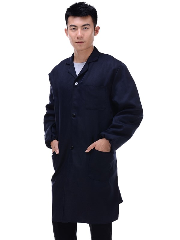 大褂子女_大褂工作服加厚男女劳保服罩衣搬运衣服兰大挂长衫长大褂子