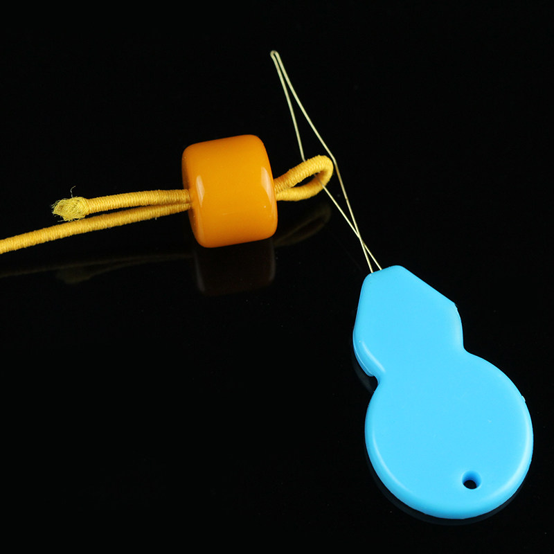 文玩穿珠器工具 佛头穿线穿绳手串珠 星月金刚引线器小孔珠子钩环