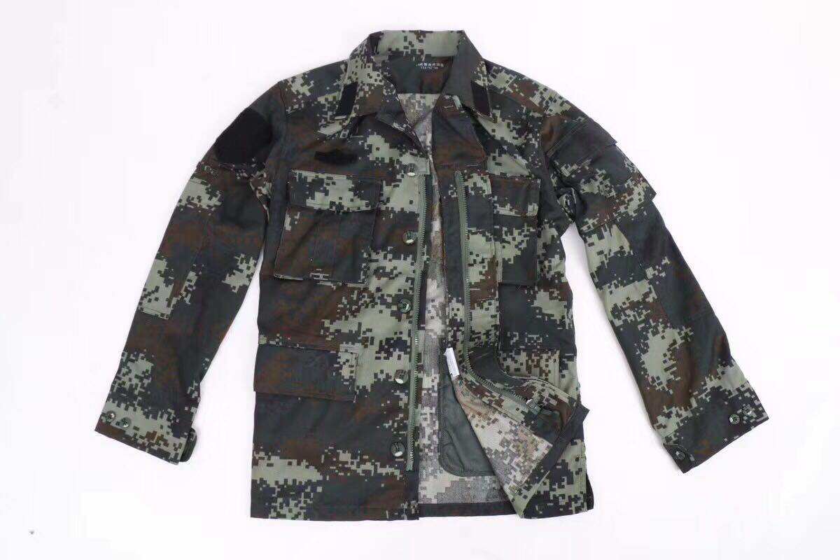 18新款夏季消防迷彩服套装男女特种兵16式军装武夏迷彩作训服优惠券