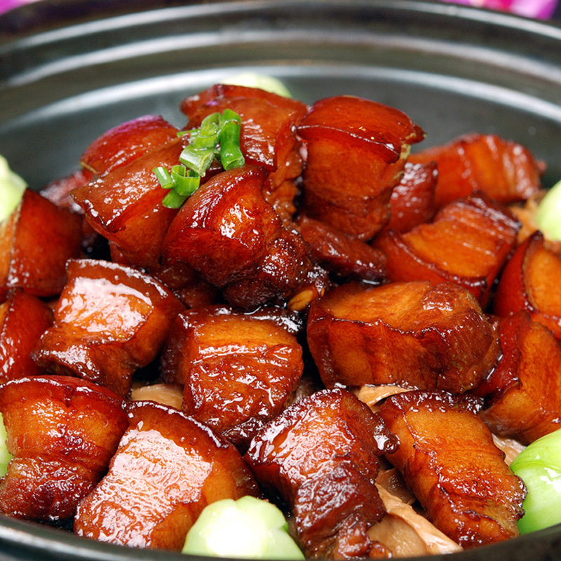 【火宫殿_红烧肉280g】湖南红烧肉午餐扣肉熟食猪肉即食真空包邮