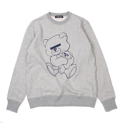 现货 潮玩艺 undercover uc 高桥盾 三色男女款遮眼熊圆领卫衣