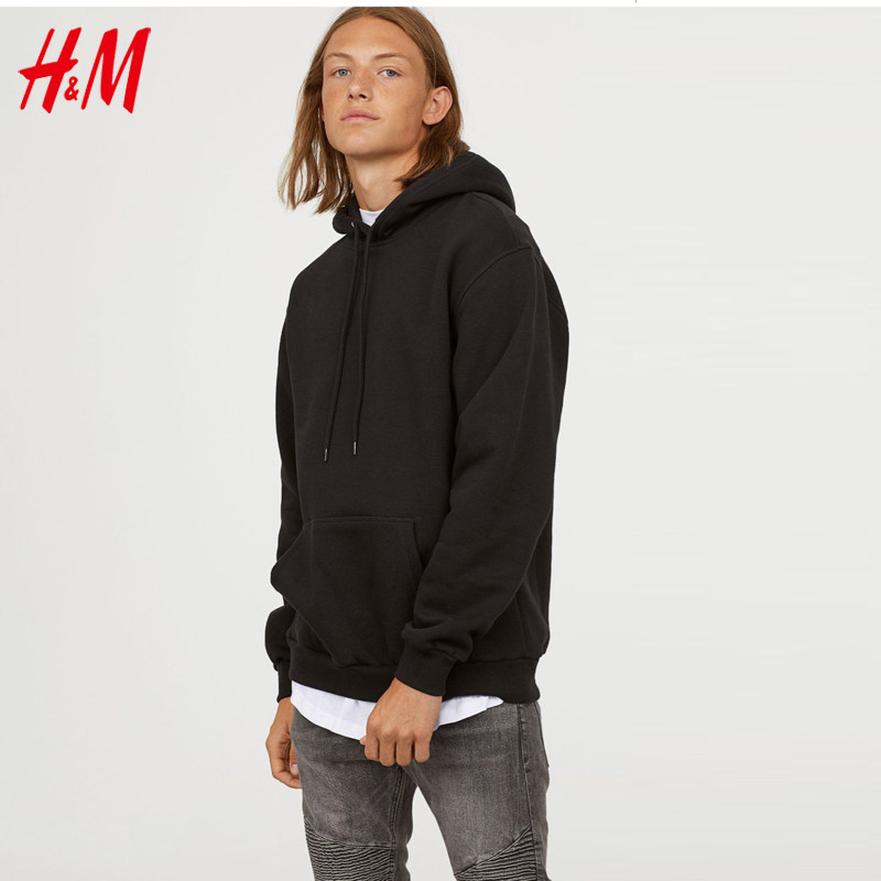 一折hm连帽卫衣
