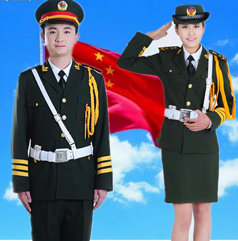 正品新款/文工团礼服/干部礼服/士兵春秋仪仗队礼服/表演礼宾服