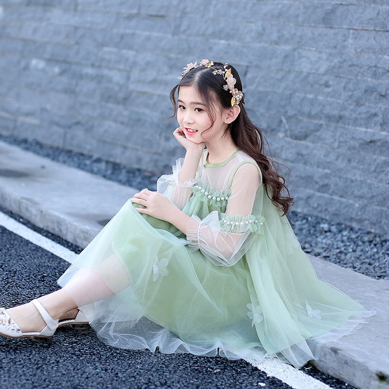 韩版夏季公主洋气裙子 去购买 甜美的公主连衣裙一直都是小女孩