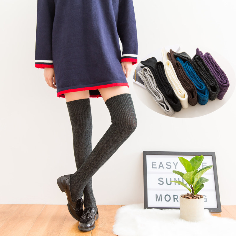 半腿袜 过膝 加厚大额优惠券
