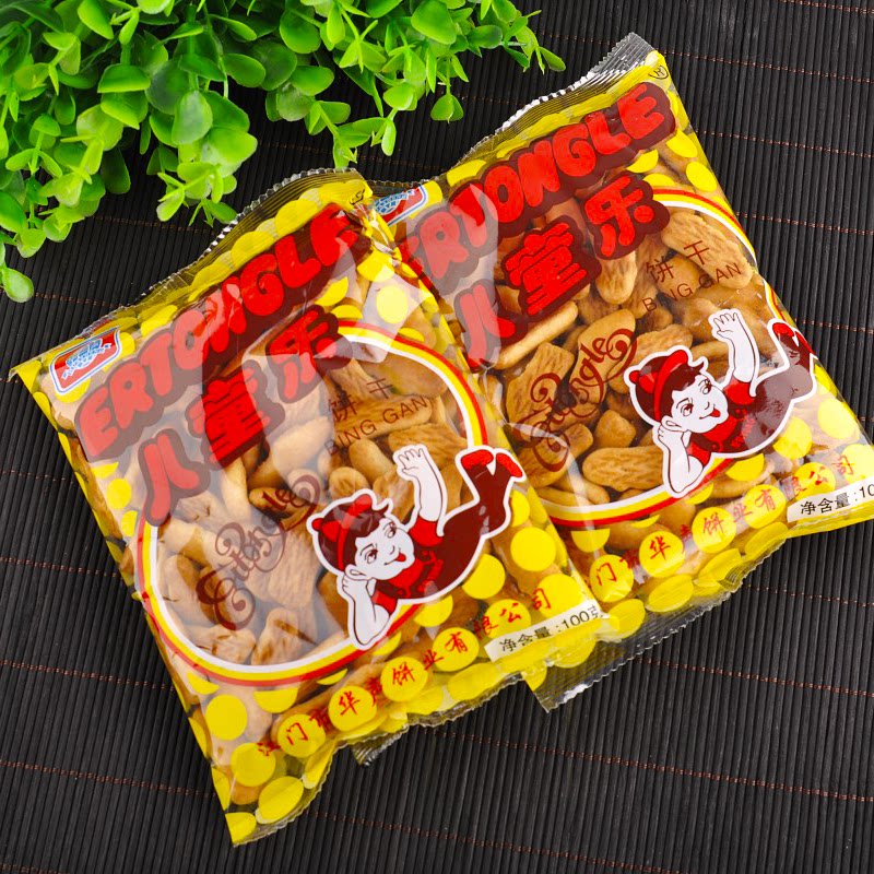 怀旧零食80后经典_儿童乐饼干 东北味道经典30年 江门华声80后怀旧