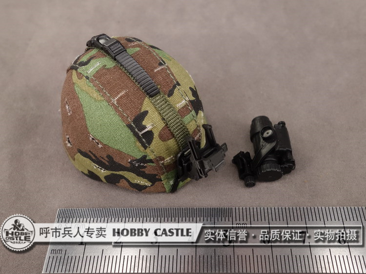 1/6兵人 dam 78043 以色列国防军 巨浪侦察连 四丛迷彩头盔夜视仪