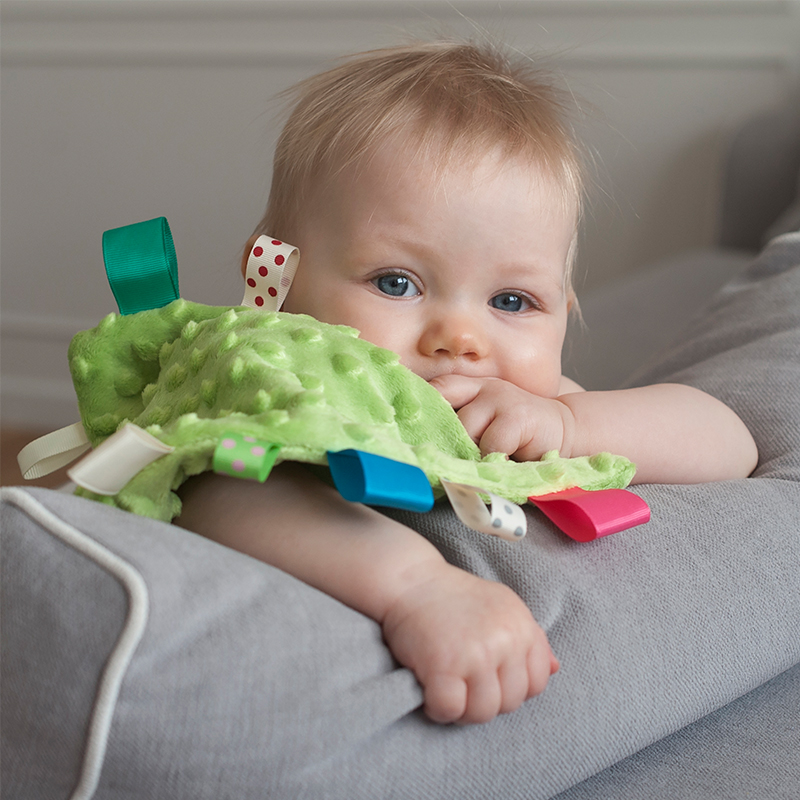 官方正品La Millou拉米洛豆豆标签安抚巾新生婴