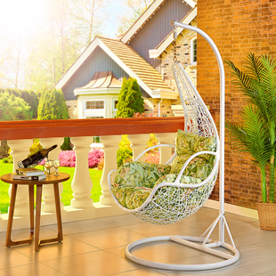成人客厅扶手吊篮藤椅户外庭院单人秋千吊椅室内阳台儿童摇篮椅
