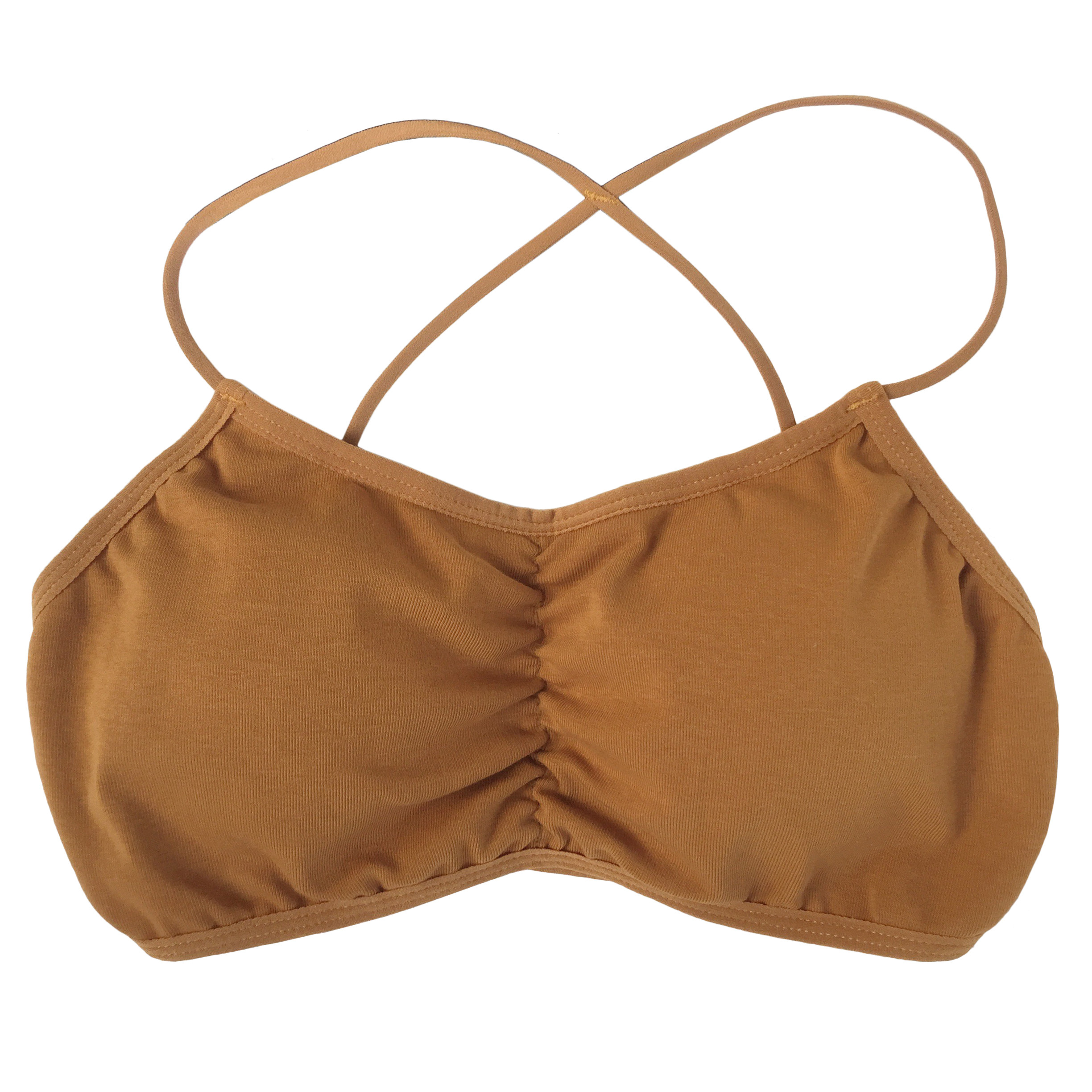 2017夏季新款百搭性感纯色裹胸 学生内搭短款抹胸带胸垫打底内衣