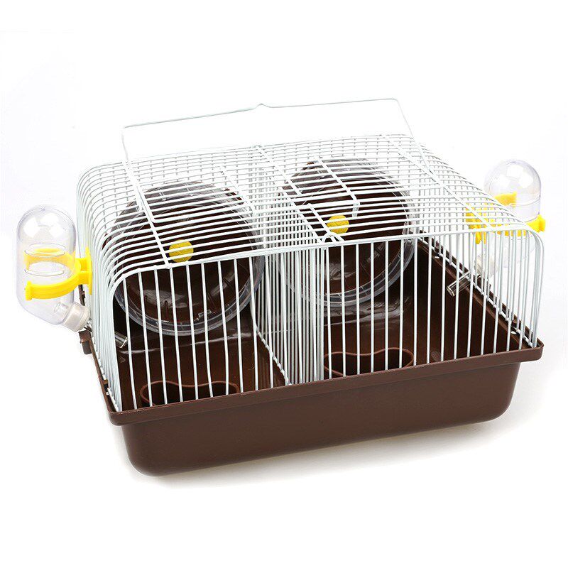 仓鼠笼子基础笼 小号_仓鼠笼子相亲笼隔离两只双层小号单层基础笼小
