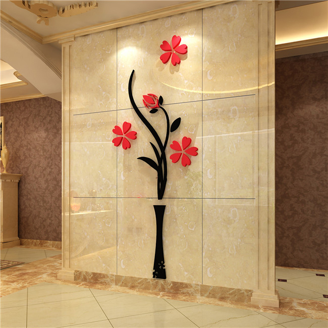 3d亚克力立体墙贴装饰 创意