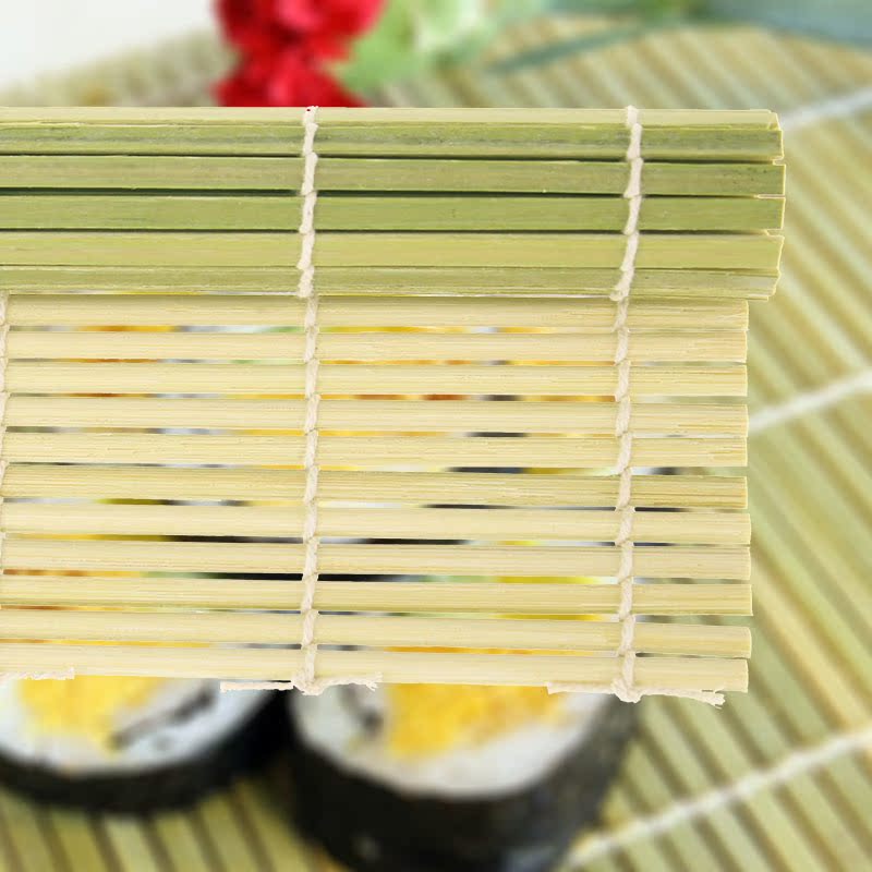 青皮做寿司紫菜包饭工具寿司卷帘子寿司帘寿司竹帘寿司材料卷帘