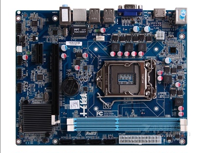 充新翔升 h61m h61三代 全固态1155 全集成小板 支持22纳米