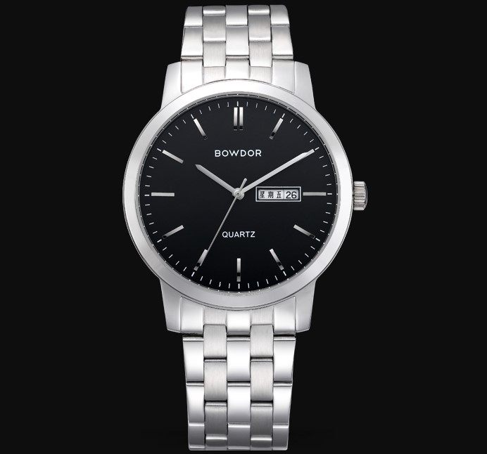 宝舵手表男 石英表_bowdor 宝舵手表 日历 星期 石英表 男表 99017g