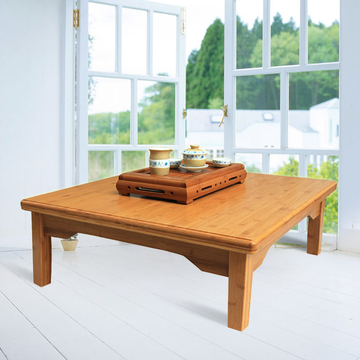 特价小饭桌矮_楠竹炕桌炕几矮桌炕上桌小方桌飘窗桌子小荼几桌实木