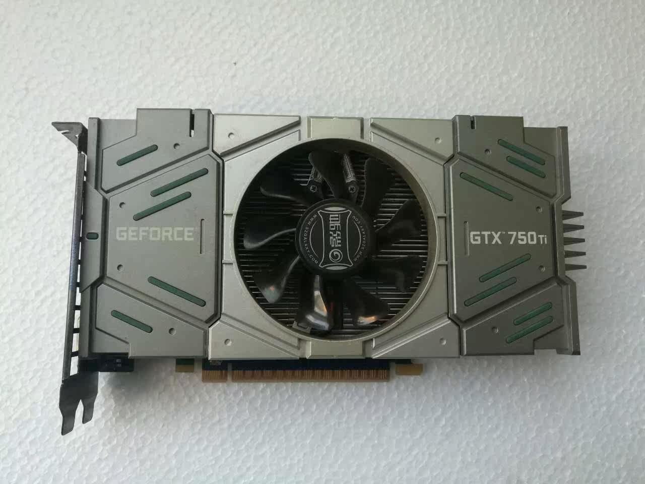 一折二手显卡gtx750ti_影驰gtx750ti-2g骁将 "吃鸡" 另大量二手显卡