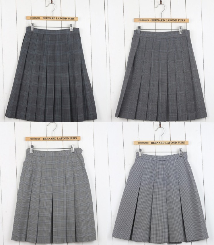 查看淘宝日制中古正统jk制服半身裙格子千鸟格百褶裙日本学生秋冬短裙