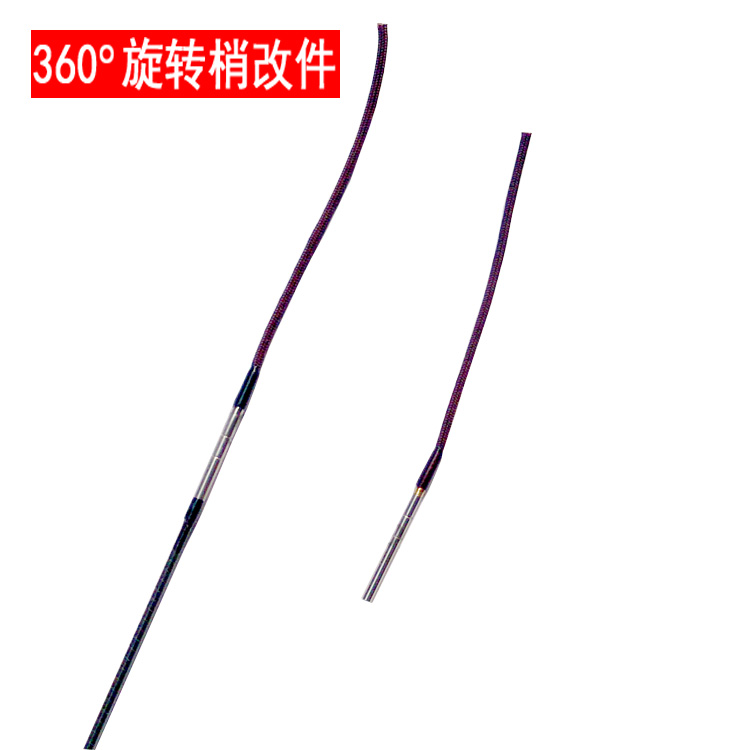 旋转杆稍头_360度万向杆稍转环不锈钢鱼竿竿梢竿尖转环竿头绳旋转头