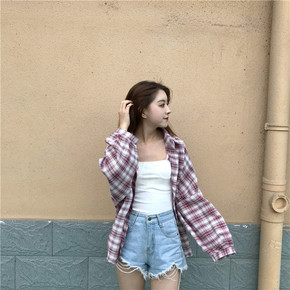 穿格子衬衫配什么外套