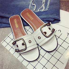 凉拖鞋女平跟包邮