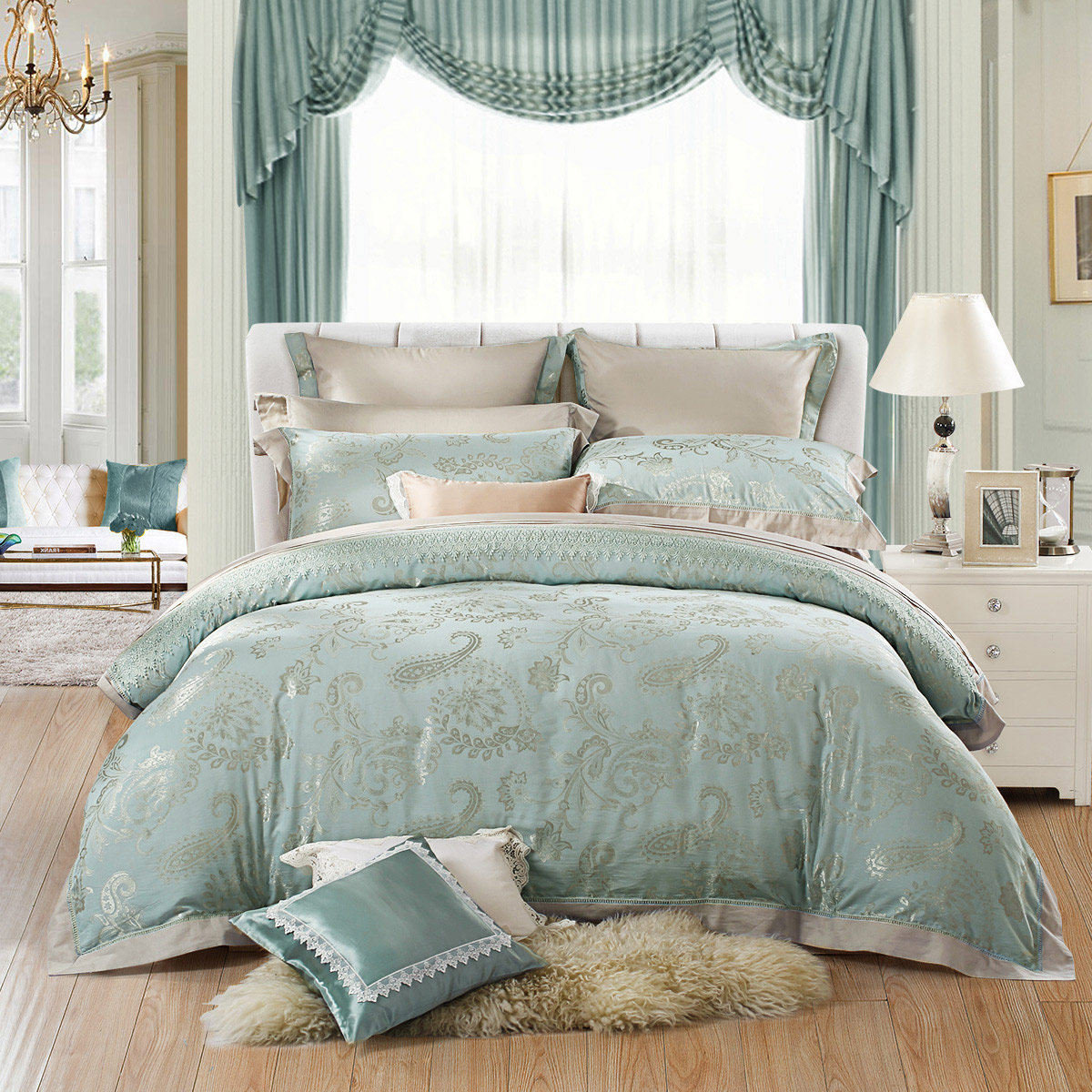 入秋舒适床品,裸睡助眠神器