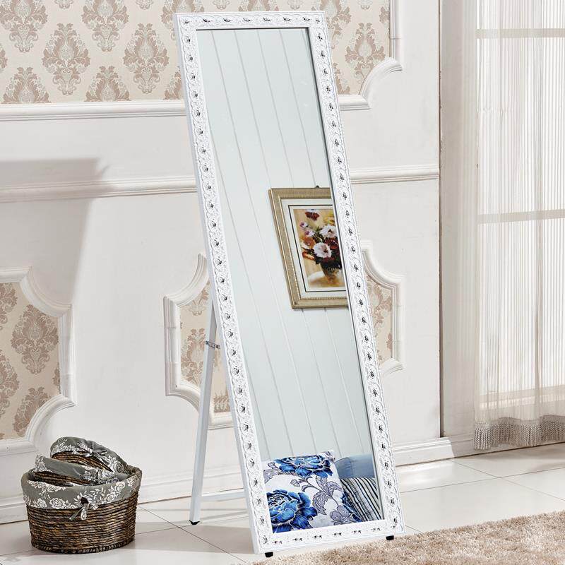 大镜子美容院学生美颜显瘦全身镜女生卧室少女转角宿舍软妹空间优惠券