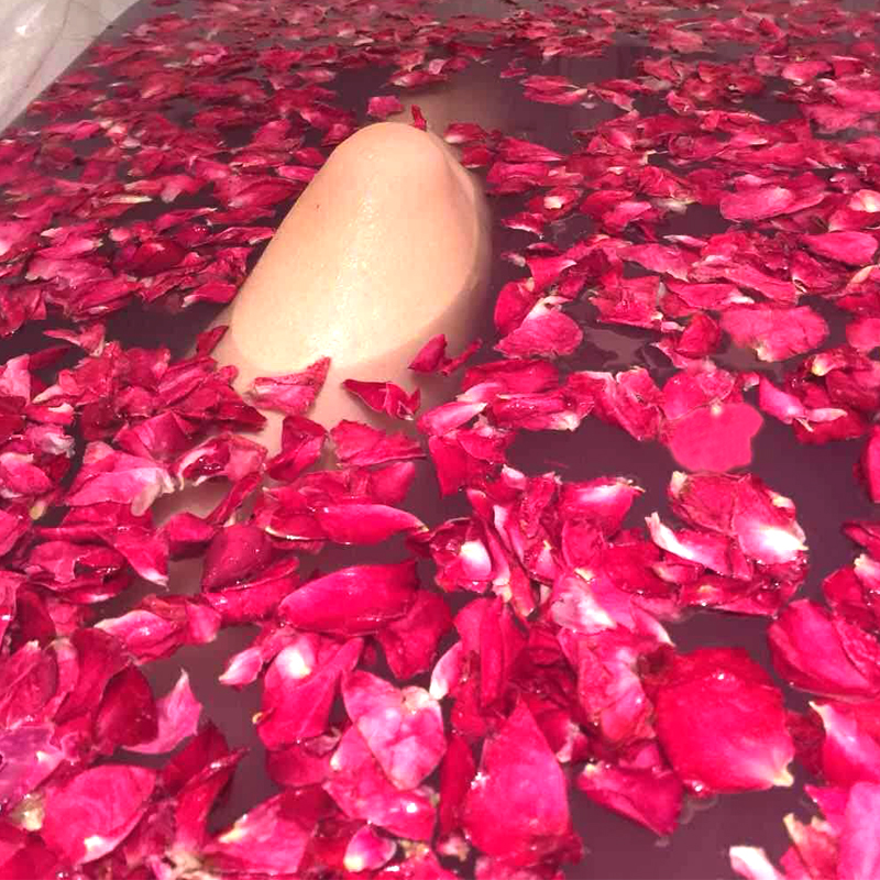 泡澡花瓣牛奶浴美白玫瑰正品大额优惠券