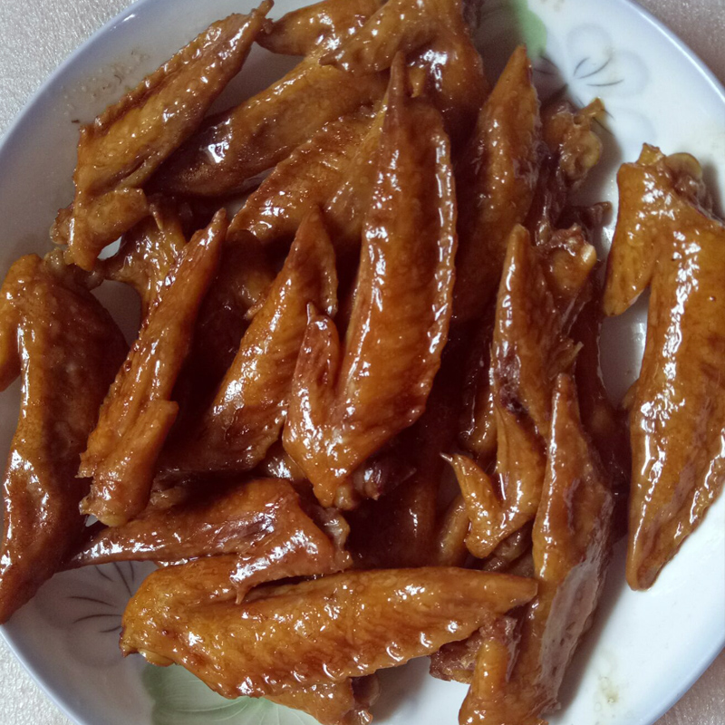 贵州卤鸡翅尖零食卤味贵州特卤产鸡翅零食休闲小吃熟食250g包邮