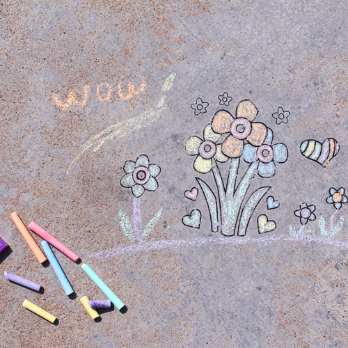 街角驿站_让小角落 小街角 短暂涂鸦一个小世界 粉笔涂鸦绘画套装118