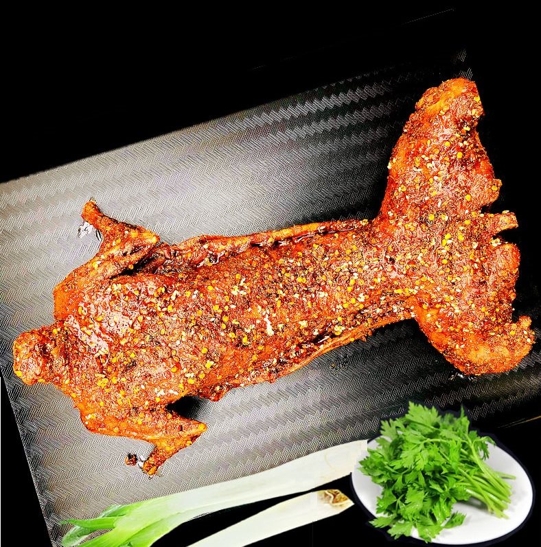 手撕烤兔麻辣兔肉四川特产非王妈手撕兔人气零食小吃包邮另售兔头