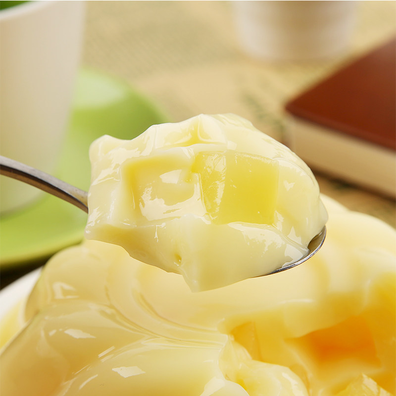 马来西亚进口零食cocon/可康牌大杯榴莲味果冻果味型布丁420g