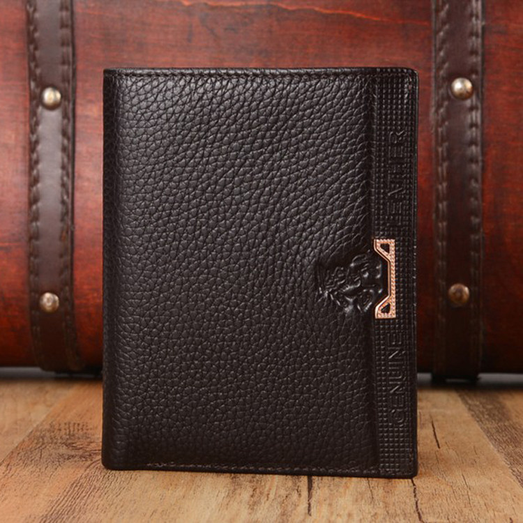 塞飞洛/cefiro新款真皮男士钱包男短款钱夹牛皮男生钱包e4222包邮已售