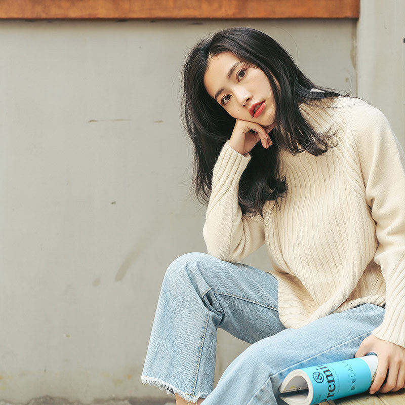 气质慵懒风,你的冬季毛衣如何定义