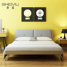 【现代北欧风格床】_现代北欧风格床图片