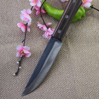 进口高速钢刀割肉刀w9锋钢锯条尖刀剔骨刀杀猪杀羊刀屠宰分割刀具