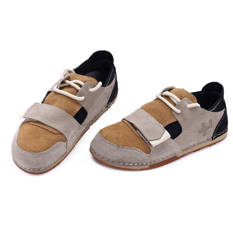 去购买 otzshoes鞋子女2018春季帆布鞋低帮平底舒适魔术帖仙女鞋春 单