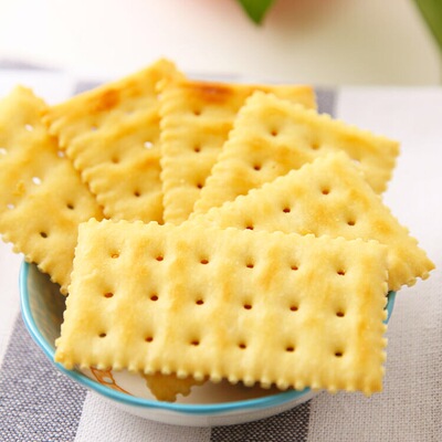 猴菇无糖苏打饼干低咸味梳打热量脂健身代餐90后怀旧儿时回忆零食