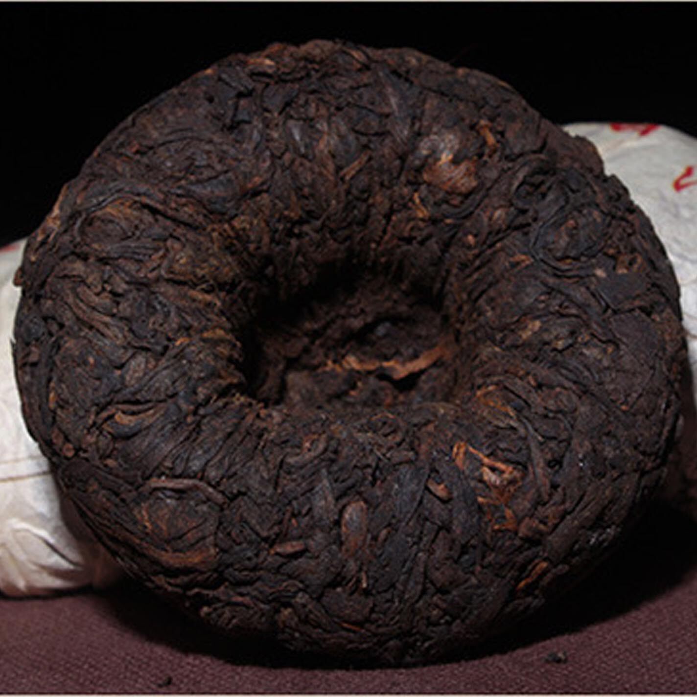 07年珍藏版100克沱茶 干仓普洱茶熟茶三百年古树老茶买五送二同款